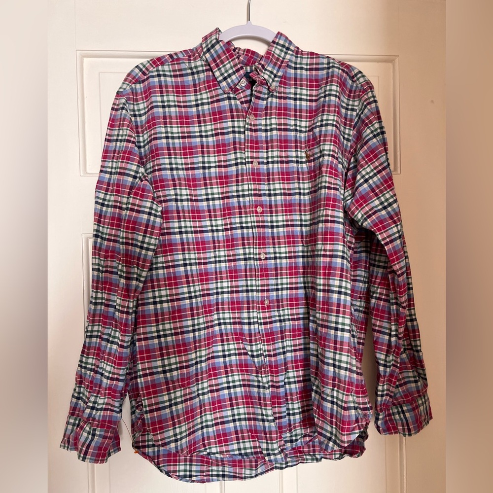 Ralph Lauren Men's Casual Plaid Shirt